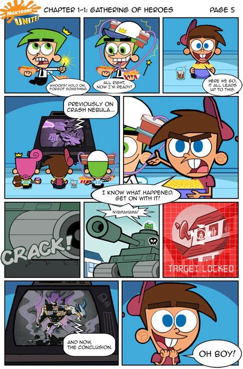 fairly odd parents slots comic